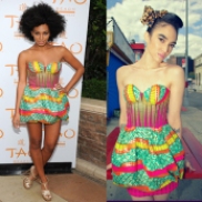 Solange Knowles is the queen of African prints